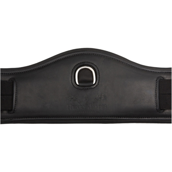 2025 Henry James Saddlery Freiheit Anatomisch Kurz Umfang GRTH - 02 - SHT - Black